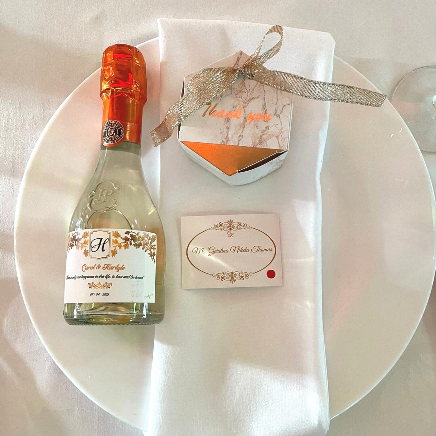 Customized Event Place Cards